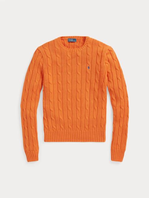 Polo Ralph Lauren Cable-Knit Cotton Crewneck Sweater