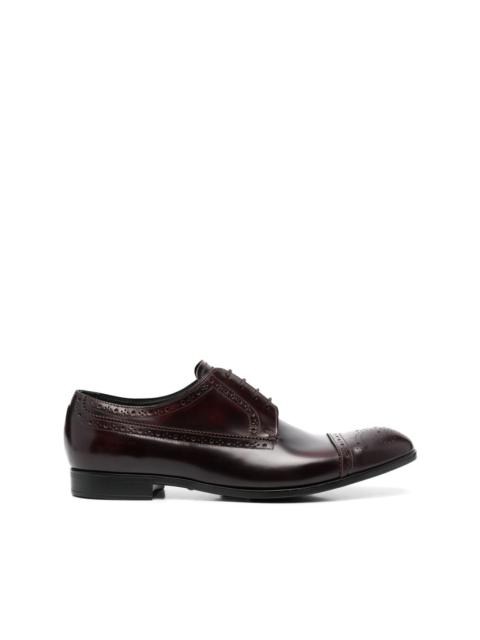 EMPORIO ARMANI lace-up leather brogues