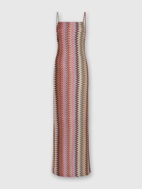 Missoni Long Dress with Open Back