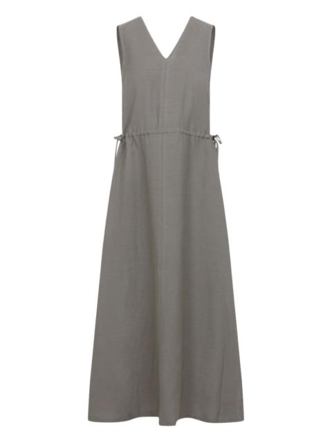 PESERICO V-neck midi dress