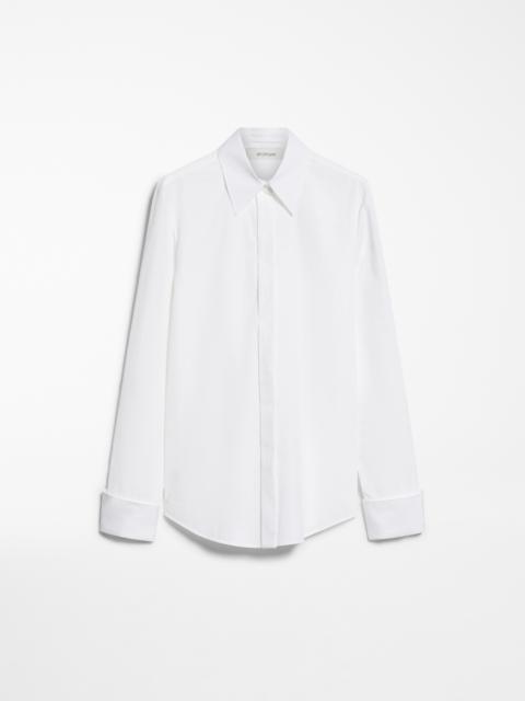 Sportmax OSTE Fitted-waist shirt