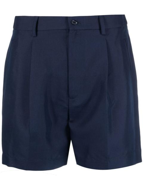 Ralph Lauren pleated silk shorts