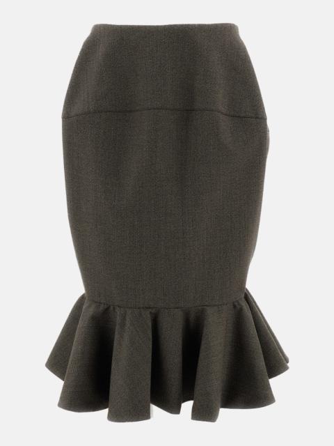 JACQUEMUS PALMIER LA JUPE SKIRT