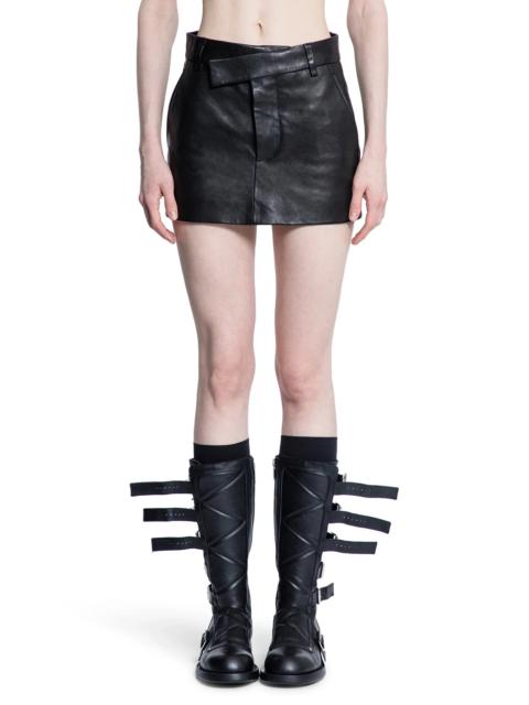 Ann Demeulemeester Asymmetric-Bodil-Mini-Skirt