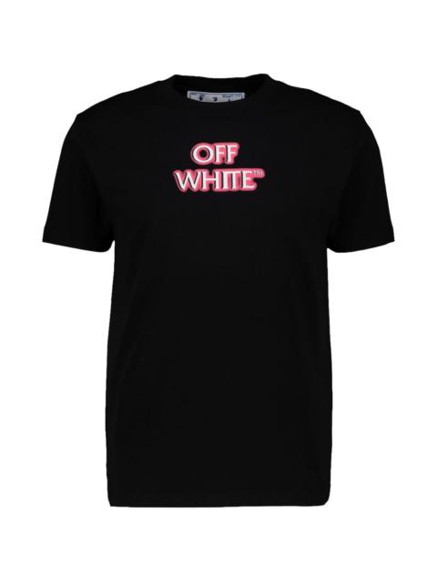 Off-White emotion neon slim T-shirt