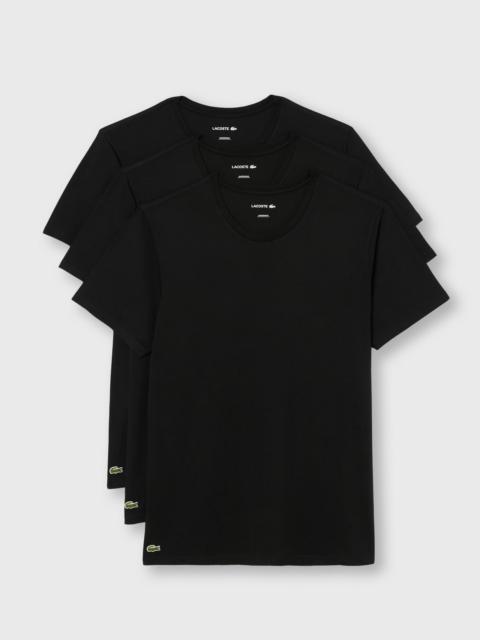 LACOSTE 3-Pack Slim Fit Loungewear Tees