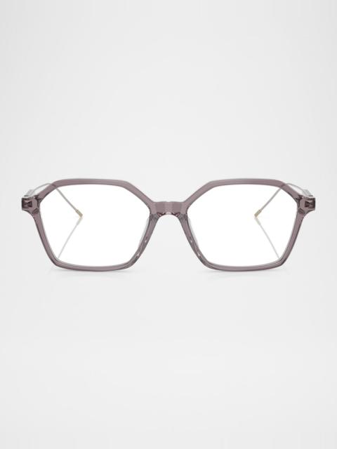 Brunello Cucinelli BC3009 Geometric Blue Light Glasses