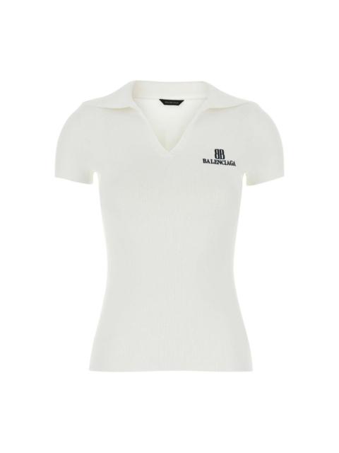 BALENCIAGA ribbed T-shirt