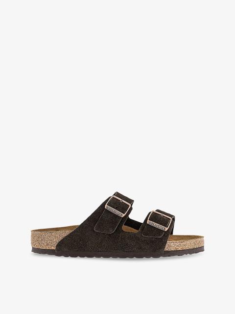 Arizona Two-Strap Leather Sandals