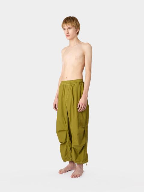 SUNNEI COULISSE CARGO PANTS / olive green