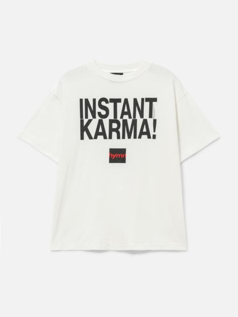 SAINT M×××××× SAINT MICHAEL × JOHN LENNON INSTANT KARMA SHORT SLEEVES T-SHIRT