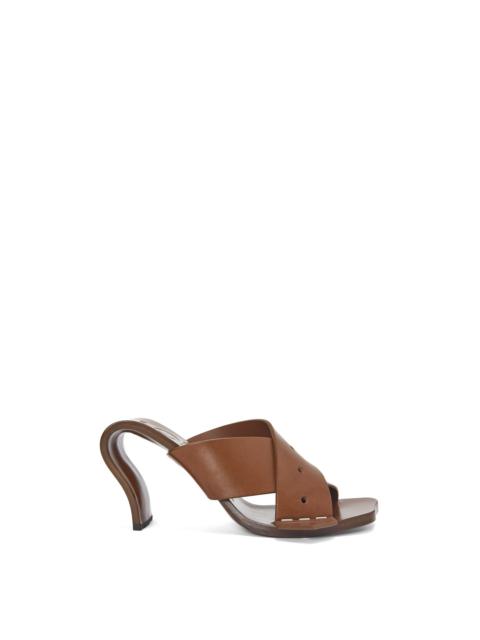Loewe Gala sandal in vegetable-tanned calfskin