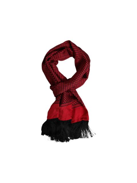Dolce & Gabbana polka-dot silk scarf
