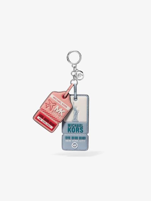 MICHAEL KORS Luggage Tag Key Chain