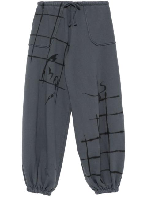 Collina Strada graphic print track pants