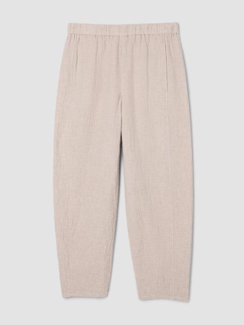 EILEEN FISHER Organic Cotton Doubleweave Lantern Pant