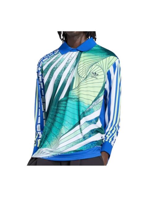 adidas adidas Archive Loose Goalkeeper Jersey Asia Sizing 'Power Blue' KC7918