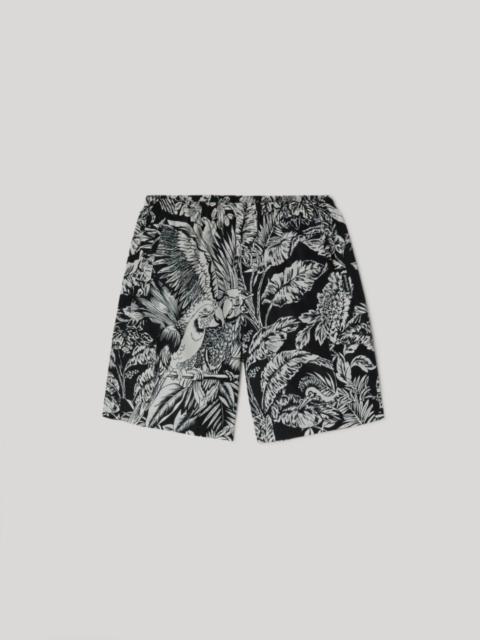 Palm Angels jungle parrots swim shorts