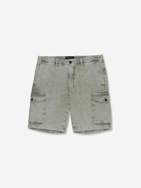 SLOWEAR Regular fit organic cotton cargo Bermuda shorts