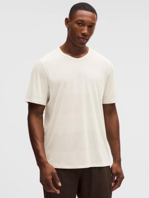 lululemon Men's Fast and Free Short-Sleeve Shirt *Perforated Stripe