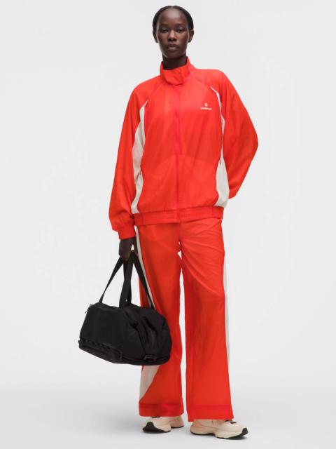 lululemon License to Train Textured Nylon Mid-Rise Pant