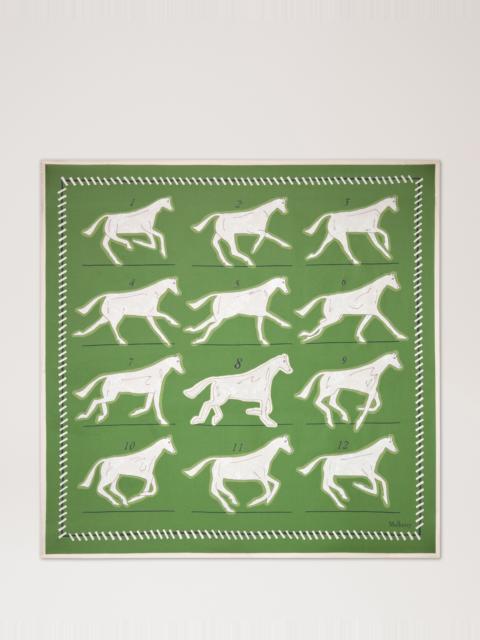 Mulberry Square Scarf - Chalk Horse
Fern Silk Twill