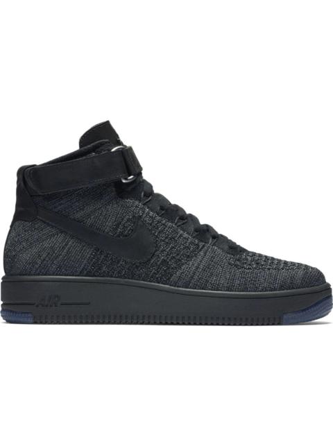 Nike Air Force 1 Ultra Flyknit Mid Dark Grey Black