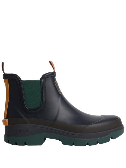 Barbour Barbour Paul Smith Loves Barbour navy rubber Chelsea ankle boots