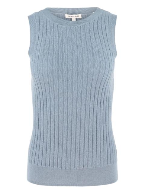 VERONICA BEARD ribbed sleeveless tank top