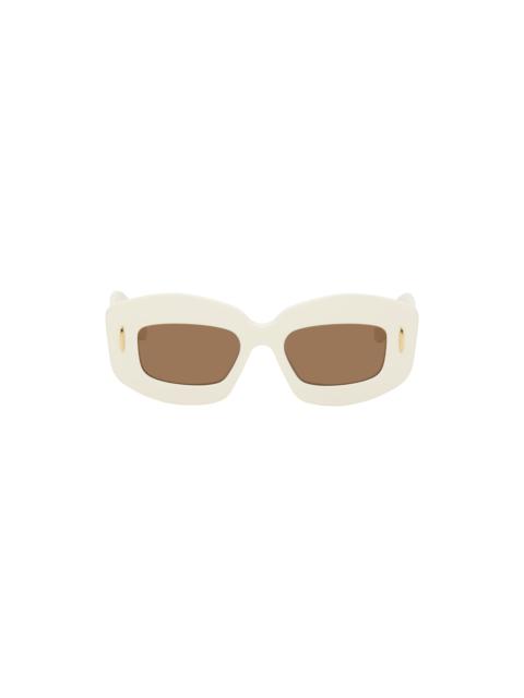 Loewe Off-White Screen Sunglasses