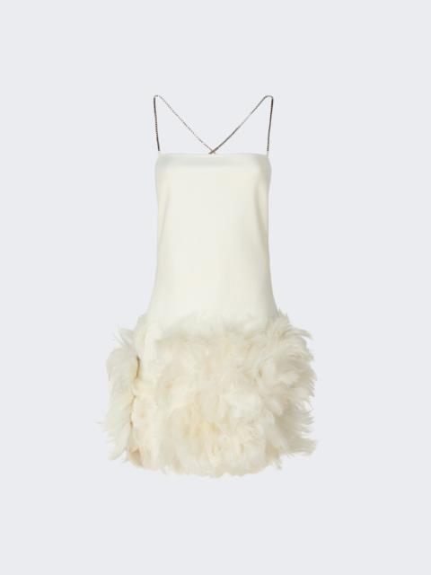 THE ATTICO Fujiko Mini Dress White