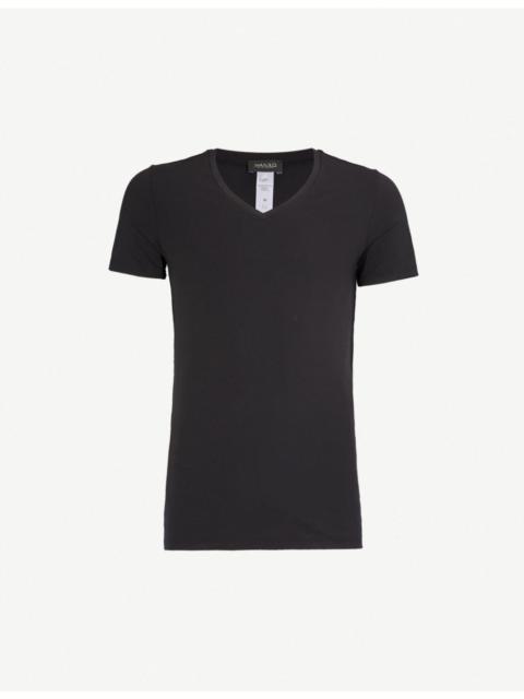 HANRO Cotton Superior cotton-blend T-shirt