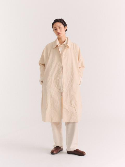 CASEY/CASEY BIG BLOBBY COAT - TOUGH COT - NATURAL