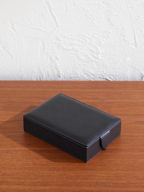Smythson Travel Tray Leather Jewellery Box