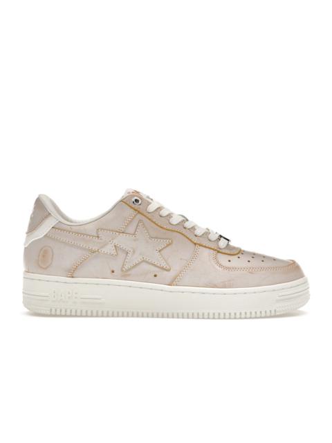 A Bathing Ape Bape Sta Wear Away Paint Beige