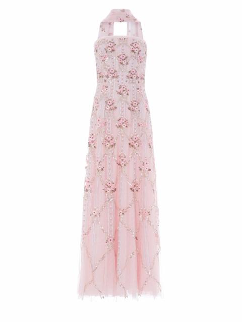 Needle & Thread Lovers Lace Strapless Gown