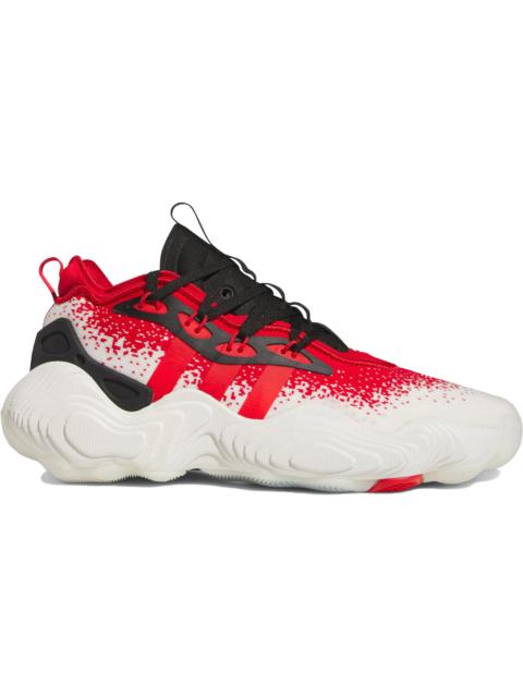 adidas Trae Young 3 Off White Vivid Red Black