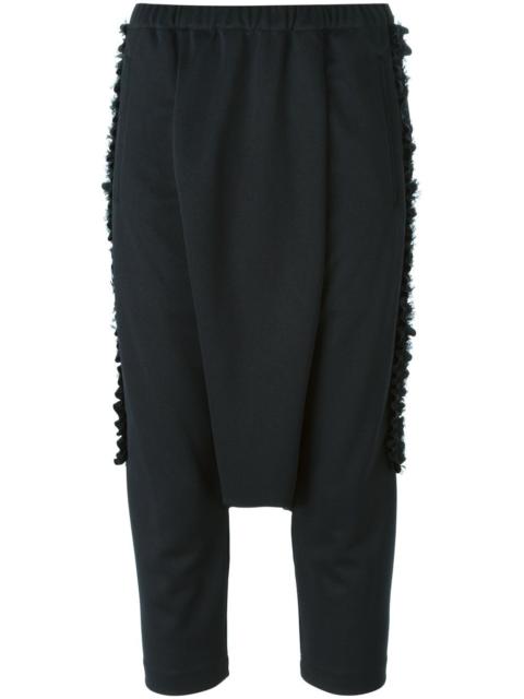 Comme des Garçons Comme des Garçons cropped harem trousers