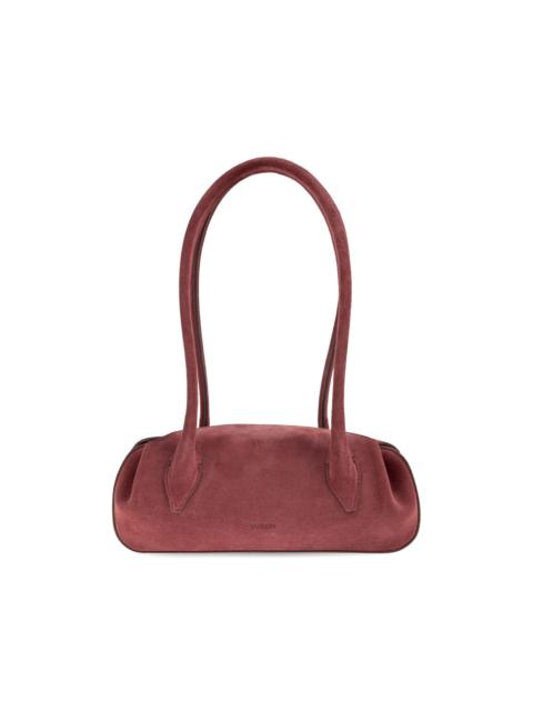 Yuzefi mini Oyster suede-finish leather shoulder bag