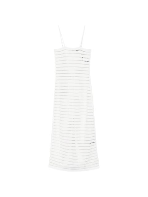 David Koma spaghetti-strap midi dress