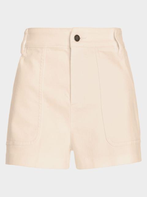RAMY BROOK Hilary High-Rise Denim Shorts