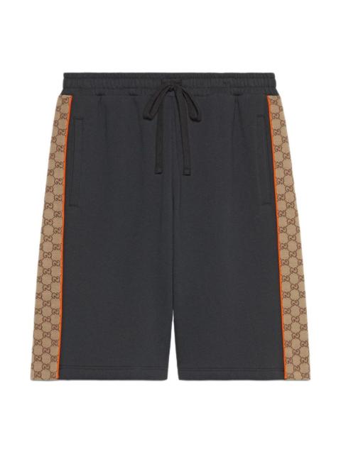 GUCCI Gucci GG Monogram Panel Shorts 'Dark Grey' 770795-XJF35-1283