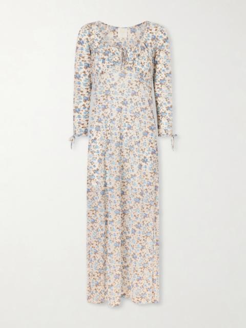 ANNA SUI Calico Jersey Dress