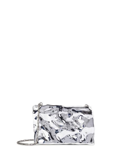 Off-White Crushed Clutch
