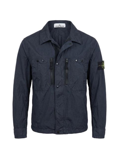 Stone Island zip-up shirt