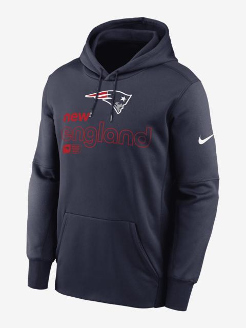 Nike New England Patriots Men’s Nike Therma NFL Pullover Hoodie