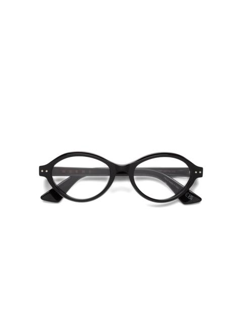 Marni oval-frame glasses