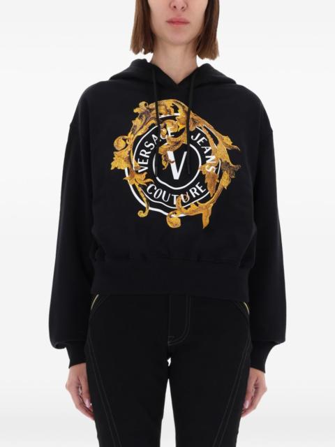 VERSACE JEANS COUTURE baroque logo sweater