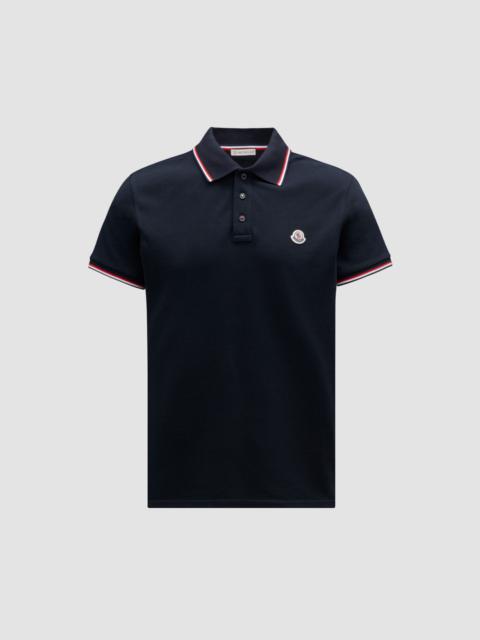 Moncler Logo Patch Polo Shirt