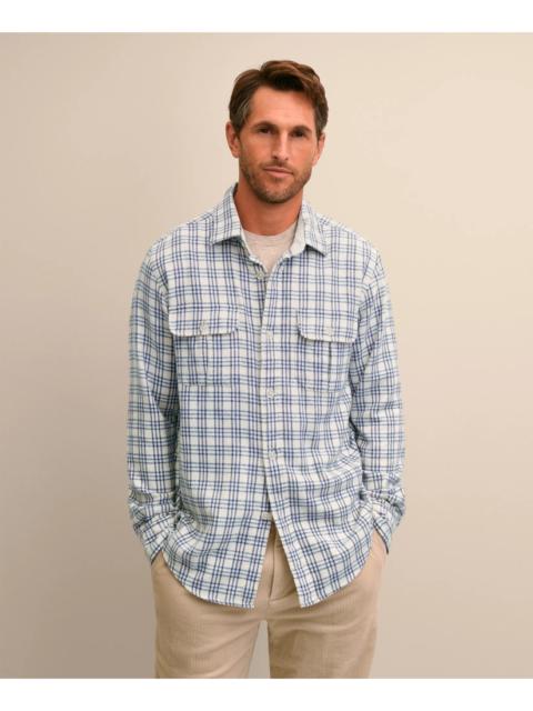 Brooks Brothers Cotton Flannel Shirt Jacket